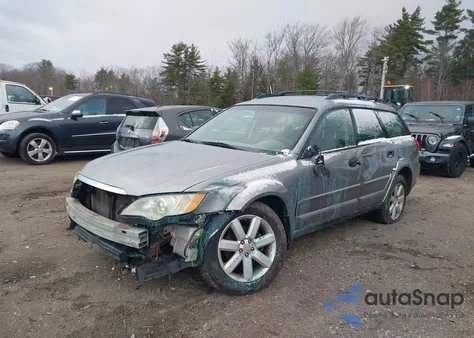 2008 Subaru Outback 2.5I/2.5I L.l. Bean Edition from USA, damaged, VIN 4S4BP61C087336326
